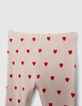 Legging ecru geborduurd hartjes baby meisje-2