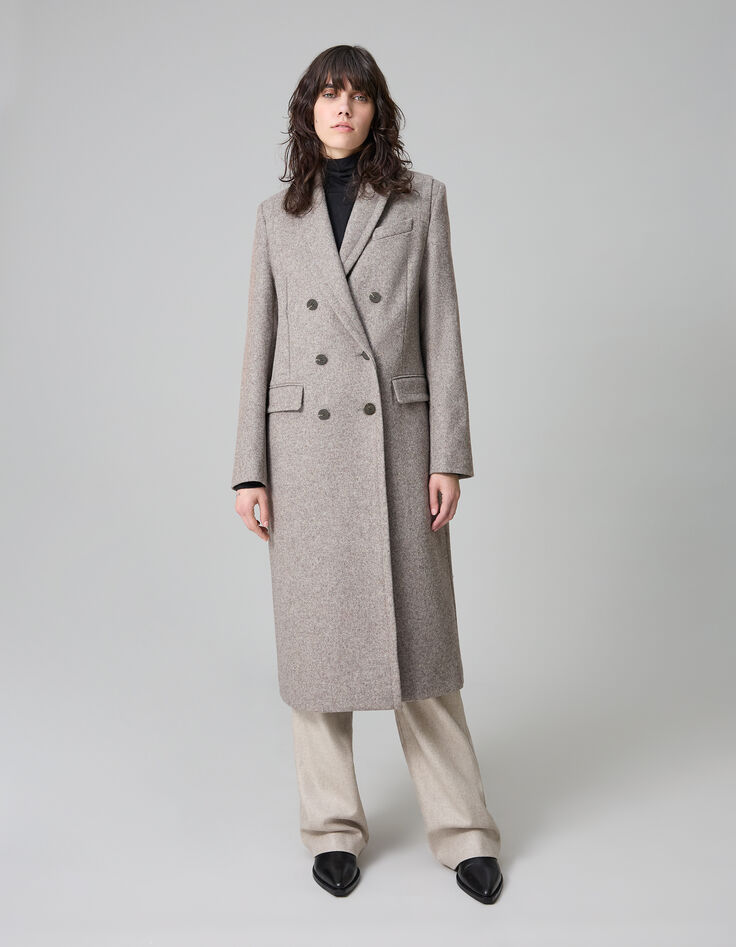 Pure Edition-Manteau long sésame Femme-1
