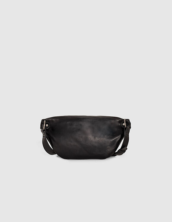 course social Inaccessible Sac banane 1440 POCKET BELT en cuir matelassé femme