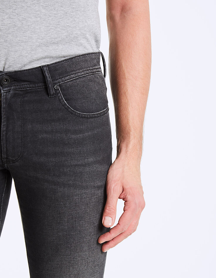 Men's Hollywood slim black jeans-5