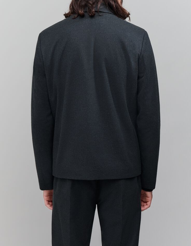 Chaqueta con cremallera antracita para hombre-3 Chaqueta con cremallera antracita para hombre-3