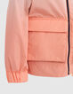 Boys’ neon orange windcheater with deep-dye effect-4