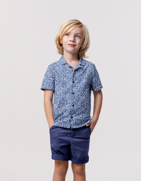 Bermuda de costume cérémonie marine garçon - IKKS