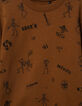 Cognac sweater jongens -3