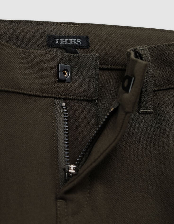 Boy's khaki CHINO battle pants-6