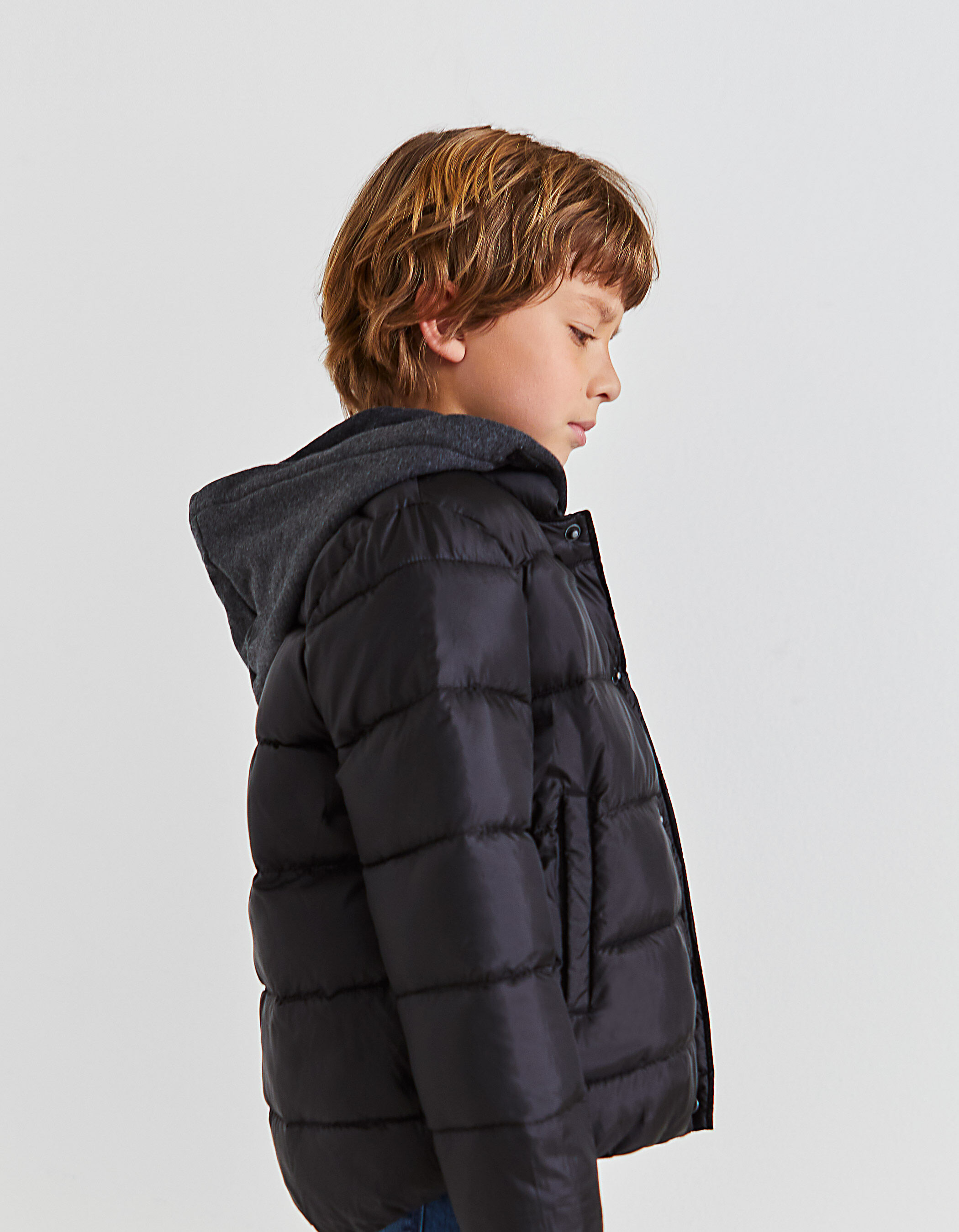Cazadora MujerChaqueta Acolchada Para Mujer Negra Ultra Corta Con  Cuello Alto Bolsillo Con Cremallera Moda Invierno Abrigo Cálido A  Prueba De Viento Ropa Acolchada De Algodón Para Dama N  Amazones Moda