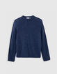 Jersey de punto cobalto para hombre-6