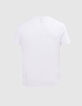 Tee-shirt blanc visuel ville Homme-3