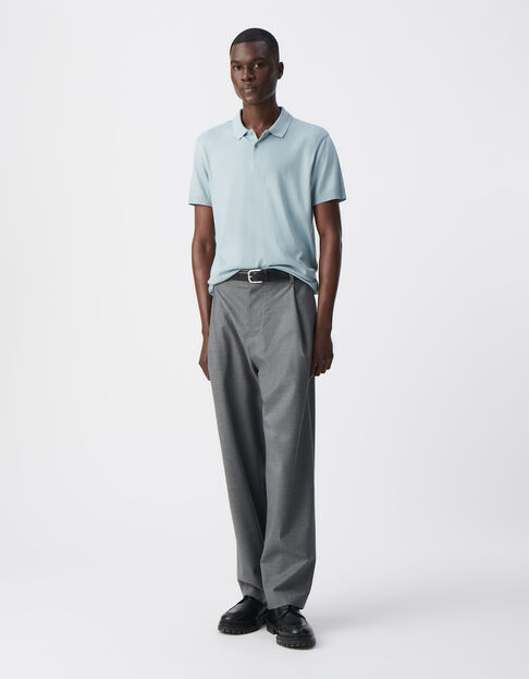 Men’s horizon cotton modal polo shirt - IKKS