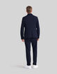 Men’s navy seersucker suit jacket-4