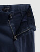 Bermudas tipo chino azul marino niño-9