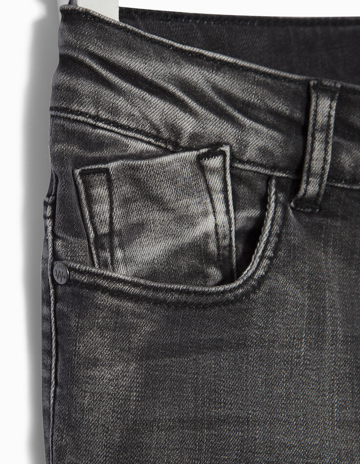 Boys' black skinny jeans-5