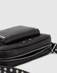 Boxy tas The Lover Rock zwart leer chroomvrij-6