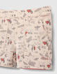 Baby boys' red and rock print reversible Bermuda shorts-5