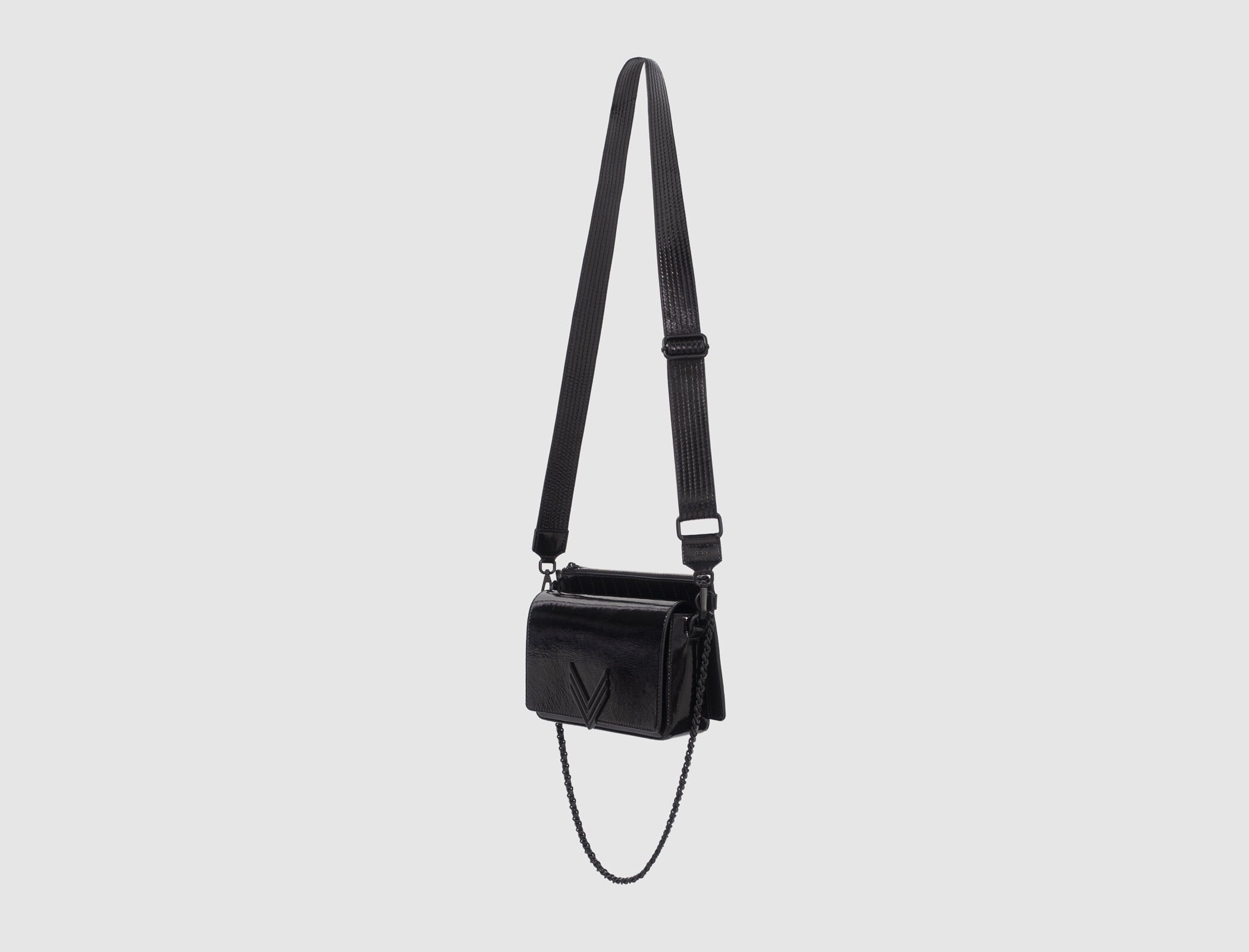 Sac ikks noir cuir discount