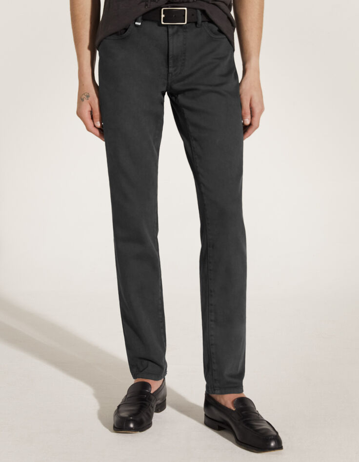 Stormgrijze SLIM jeans Peter Heren-5