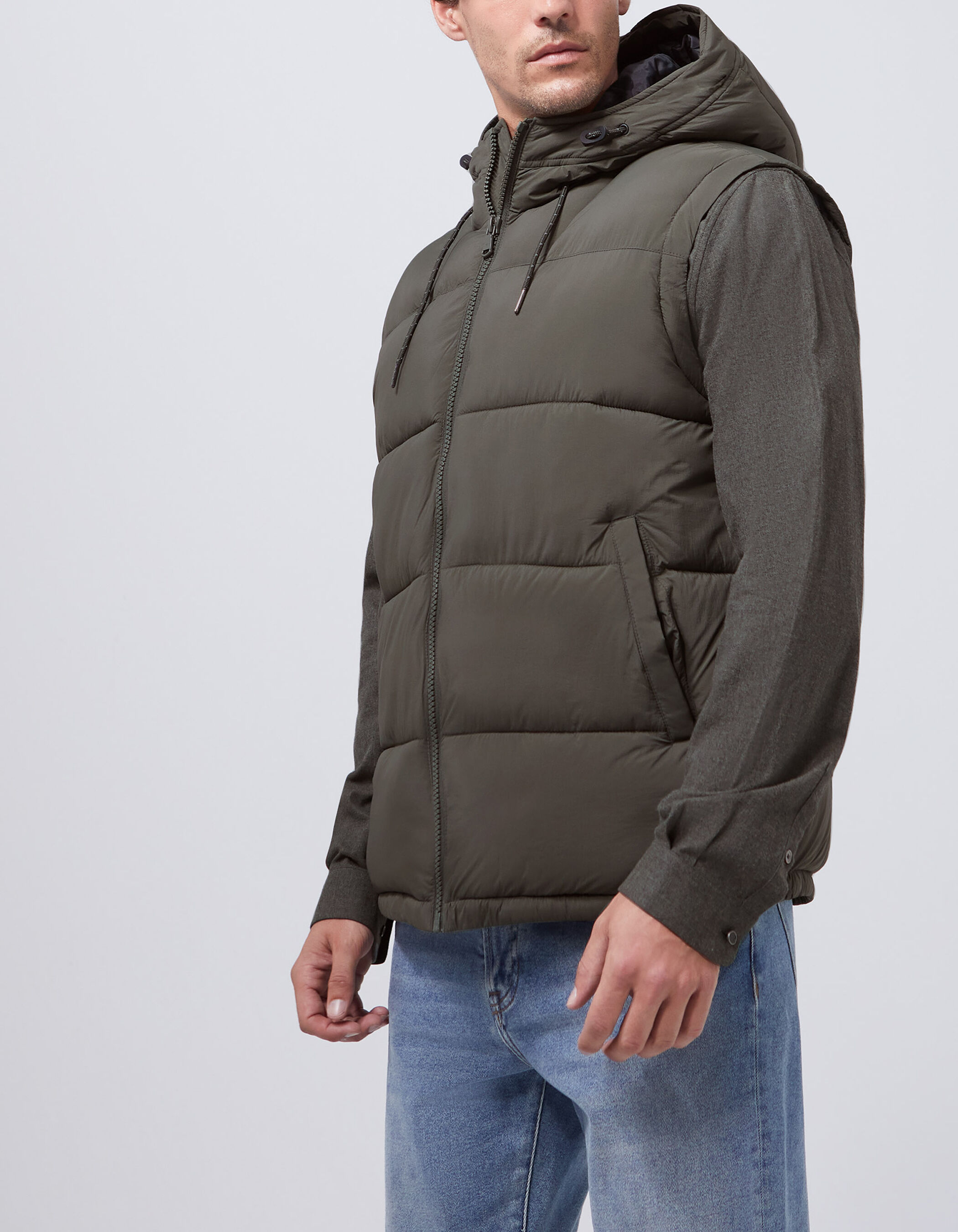 Parka sans capuche homme deals