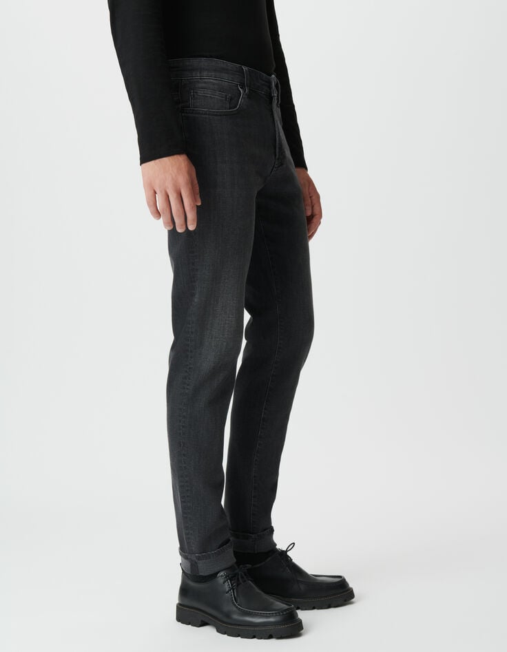 Grijze slim jeans Bruce Heren-4 Grijze slim jeans Bruce Heren-4