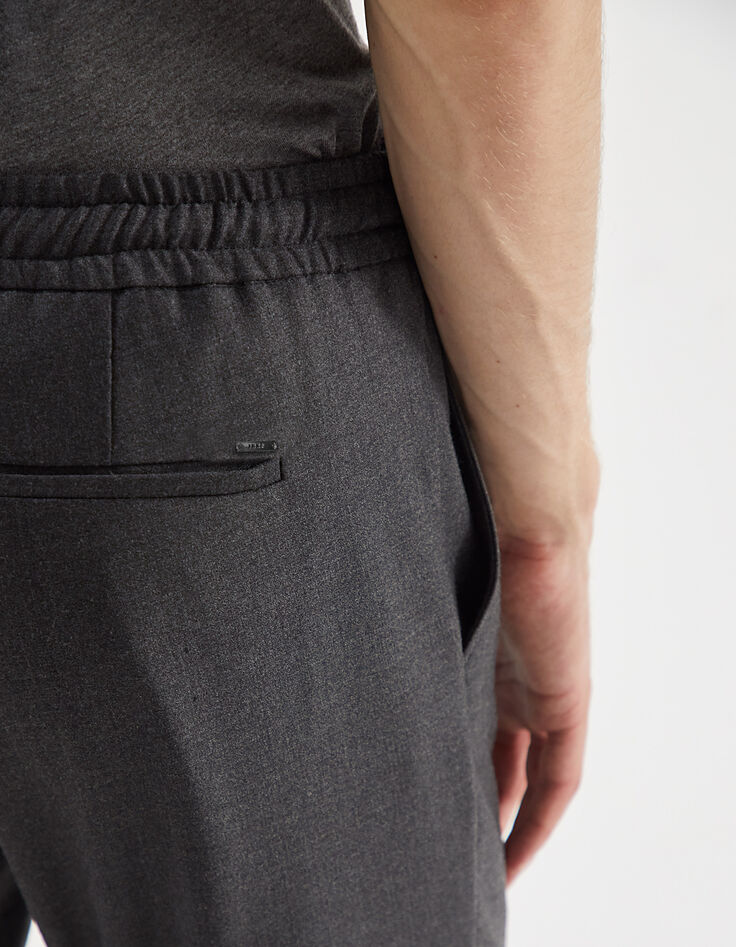 Jopgpant SLIM gris cinturilla elástica IKKS BETTER Hombre-4