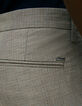 Pantalones SLIM beige falso liso cuadros Hombre-4