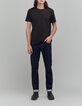Camiseta de algod&oacute;n org&aacute;nico marr&oacute;n L'Essentiel hombre-2