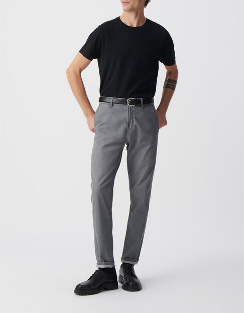 Graue TAPERED-Herrenjeans - IKKS