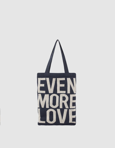 Marineblaue Damen-Totebag made in France - IKKS