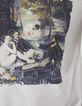 Off White Herren-T-Shirt mit Arty-Motiv-4