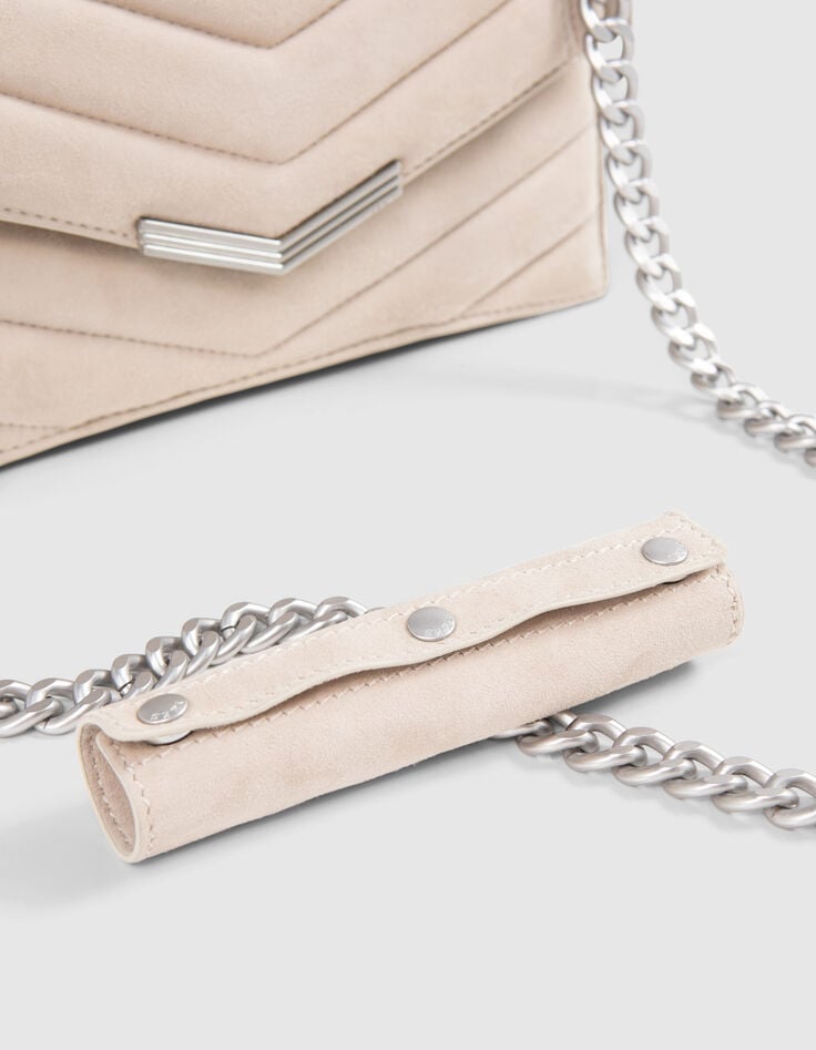 Sac THE 1. SEASONALS craie cuir matelassé Taille M Femme-6 Sac THE 1. SEASONALS craie cuir matelassé Taille M Femme-6