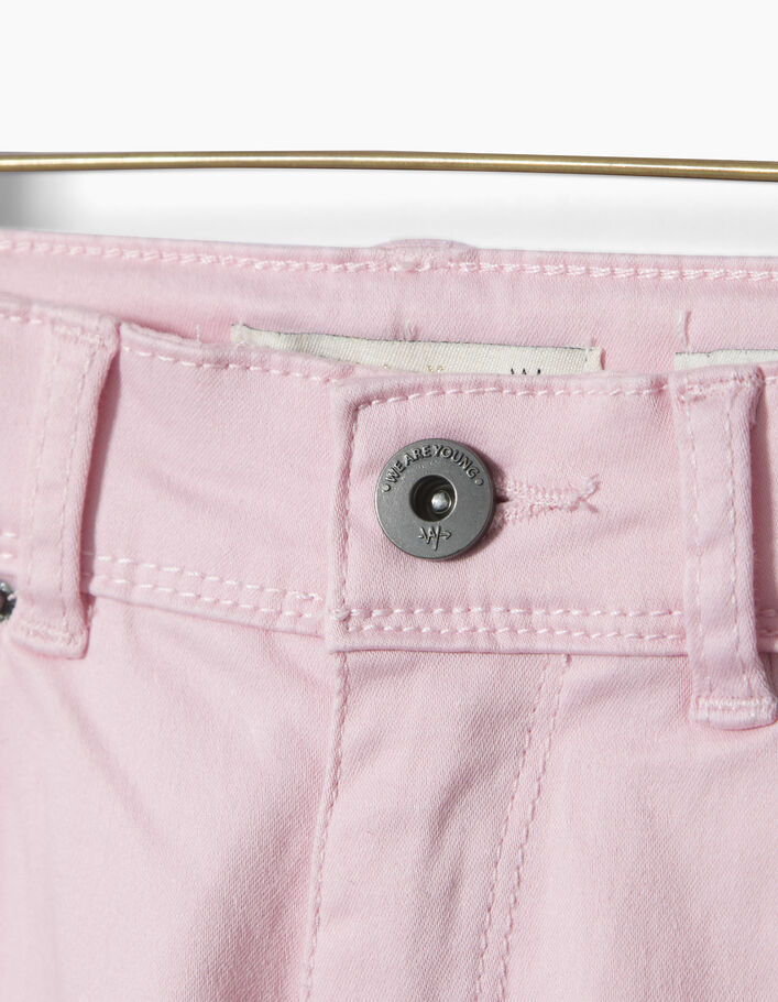 Girls' pink skinny jeans - IKKS