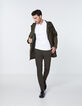 Polo blanc Interlock avec bord-côte au col Homme-6