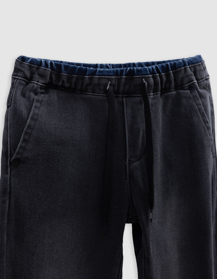 JOGGER LOOSE jeans grey Waterless for boy-4
