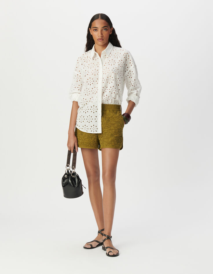 Camisa blanca manga larga bordado inglés mujer-1