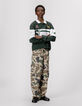 Pantalon battle beige motif camouflage garçon-3