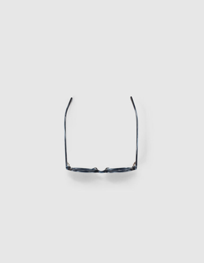 Sonnenbrille mix kristall marmor blau-8