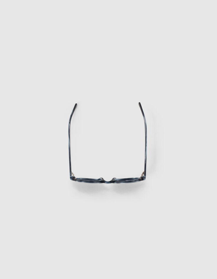 Sonnenbrille mix kristall marmor blau-8