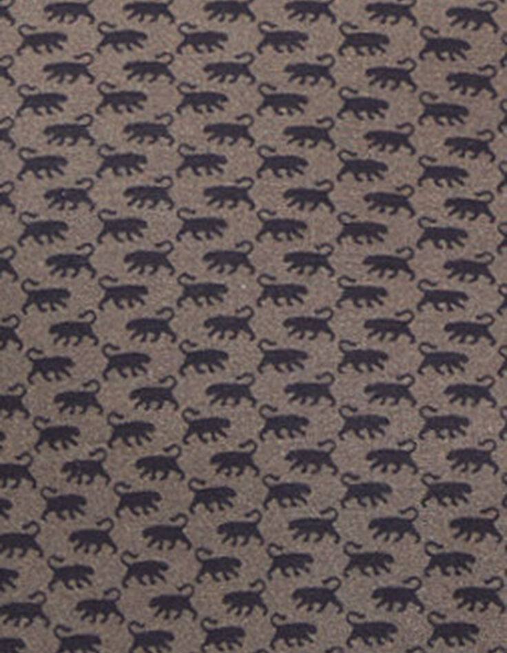 Camisa SLIM dark caqui estampado tigres all over Hombre-6 Camisa SLIM dark caqui estampado tigres all over Hombre-6
