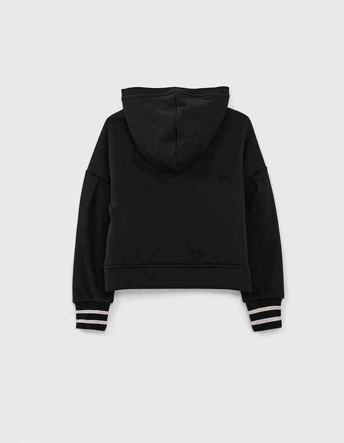 Baby girl black hoodie Clearance