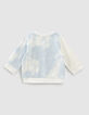 Witte sweater tie and dye-print babyjongens-2