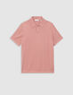 Men’s sakura slub knit polo shirt-5