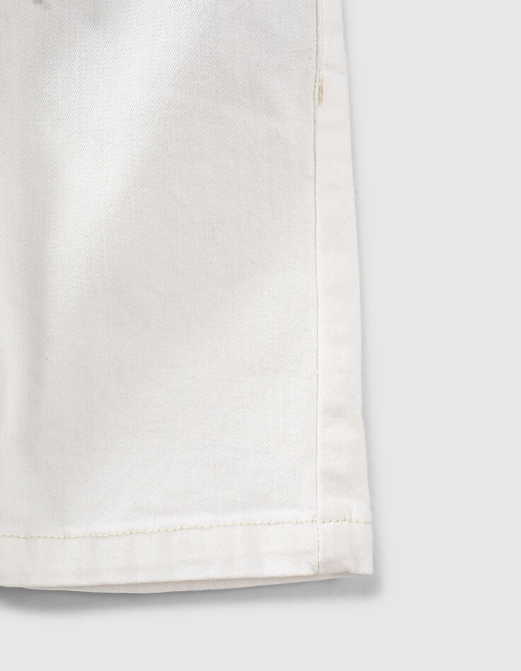 Optisch witte jeansbermuda jongens -5 Optisch witte jeansbermuda jongens -5