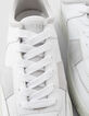 Men&rsquo;s off-white leather trainers-3