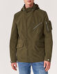 Men’s khaki multi-pocket safari jacket-2