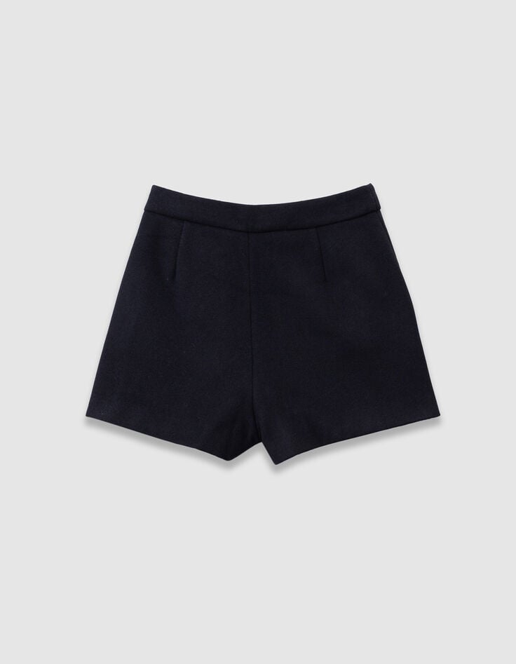 Jupe-short noire lainage fille-5 Jupe-short noire lainage fille-5