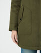 Khakifarbener 3-in-1 Parka und Wendeanorak Damen-9