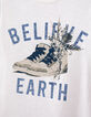 Boys’ off-white trainer image organic cotton T-shirt-5