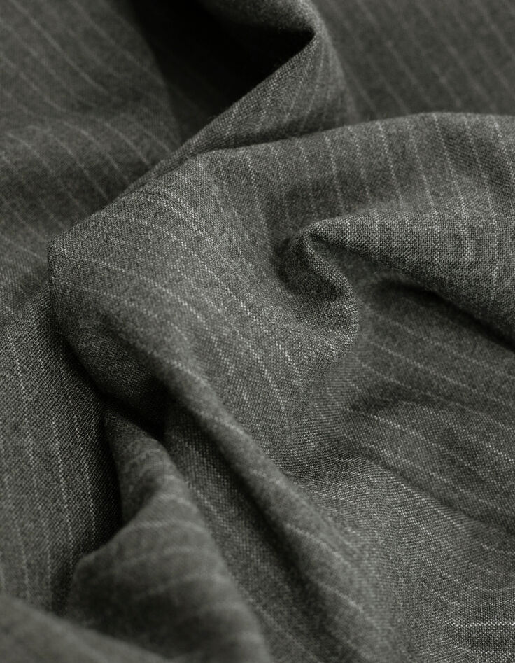 Men’s grey pinstripe suit jacket-10 Men’s grey pinstripe suit jacket-10