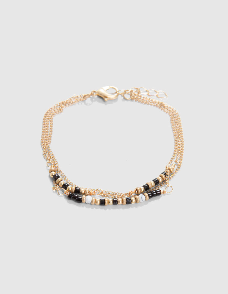 Bracelets perles et jonc strass fille-4