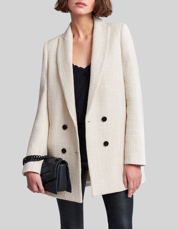 Abrigo crudo efecto tweed-2