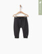 Pantalon maille bébé fille-1